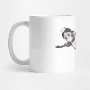 Banksy Superhero Nurse Mug